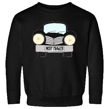 Discover Old Car Black Night Crawler Sweatshirts