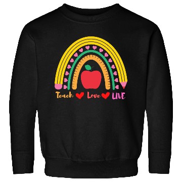 Discover love teach - teacher children school Sweatshirts