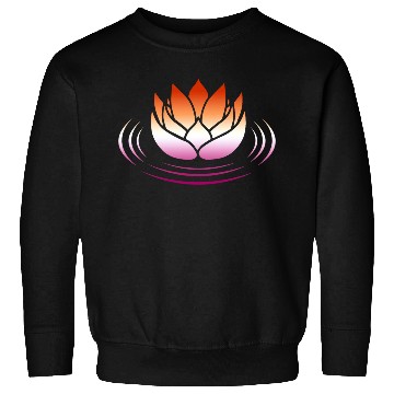 Discover Lesbian Pride Lotus Sweatshirts