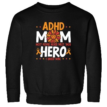 Discover ADHD Mom ADHD Awareness Embrace Neurodiversity Sweatshirts