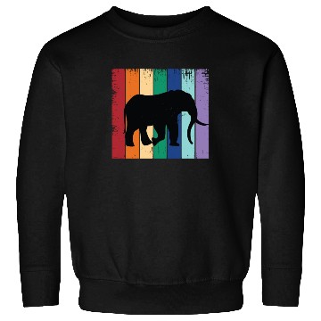 Discover Elephant Silhouette Sweatshirts