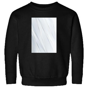 Discover Luxury White Silver Stripes Sweatshirts