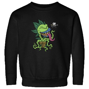 Discover Venus Fly Trap Botanical Monster Plant Carnivorous Sweatshirts