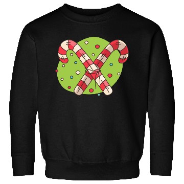 Discover candy canes Sweatshirts