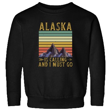 Discover Alaska Gift USA Natur Bär Denali Grizzly Wald Sweatshirts