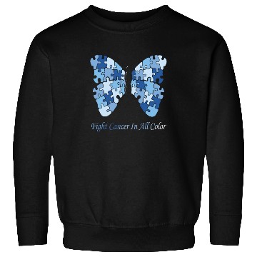 Discover Cancer Sucks In Every Color Fighter Fight Support Sweatshirts