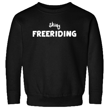 Discover Skiing Freeriding - Skiing Sweatshirts
