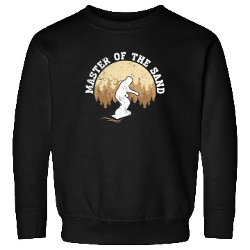 Discover Master Of The Sand Sandboard Sandboarding Sweatshirts