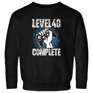 Discover Level 40 Complete Birthday Present 40 Years Old Sweatshirts