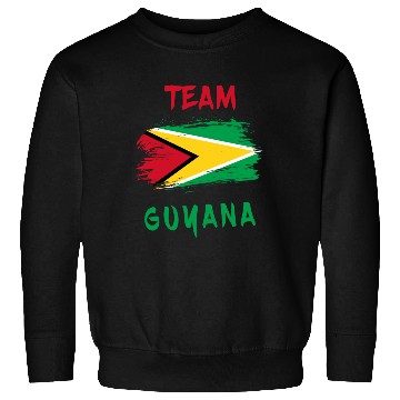 Discover Team Guyana flags design Sweatshirts