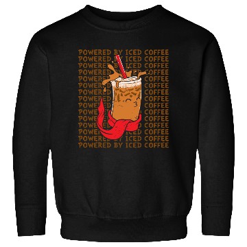 Discover Powered by Iced Coffee Sweatshirts