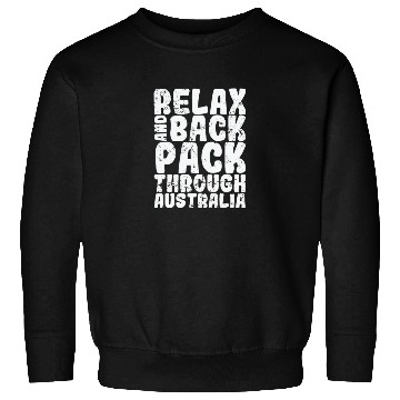 Discover Relax and Backpack through Sydney Australia Sweatshirts