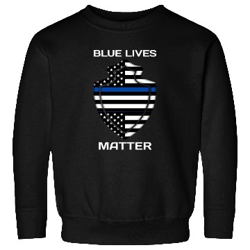 Discover Police Blue Lives Matter Sweatshirts