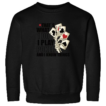 Discover Poker Casino Poker Player Gambling Roulette Gift Sweatshirts