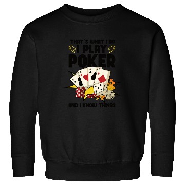 Discover Poker Casino Poker Player Gambling Roulette Gift Sweatshirts