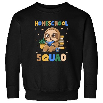 Discover Homeschool Sloth Funny First Day Of School Sweatshirts