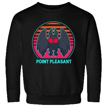 Discover Cryptozoology Folklore Mothman Point Pleasant Sweatshirts