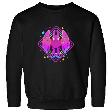 Discover Pastel Goth Skull Aesthetic Gothic Cute Mothman Sweatshirts