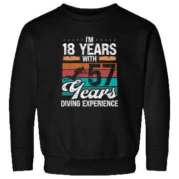 Discover 75 Birthday Idea Scuba Diving 75 Year Old Diver Sweatshirts