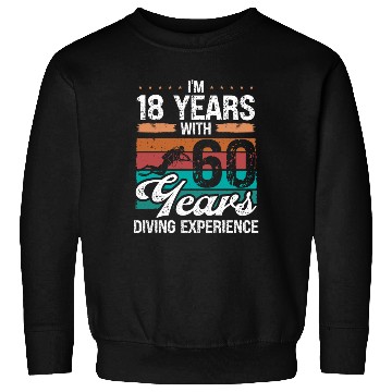 Discover 78 Birthday Idea Scuba Diving 78 Year Old Diver Sweatshirts