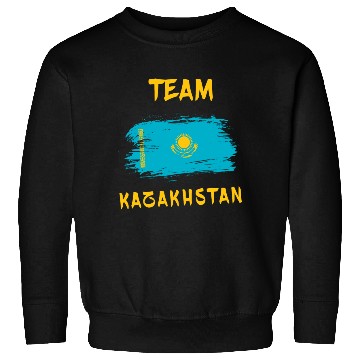 Discover Team Kazakhstan flags design Sweatshirts