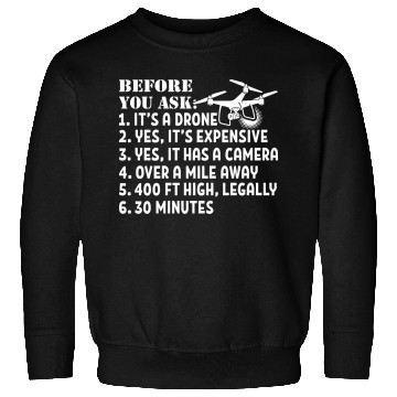 Discover It's A Drone Sweatshirts