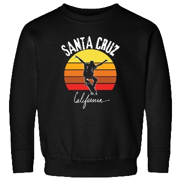 Discover Old School Skater Santa Cruz California Sweatshirts