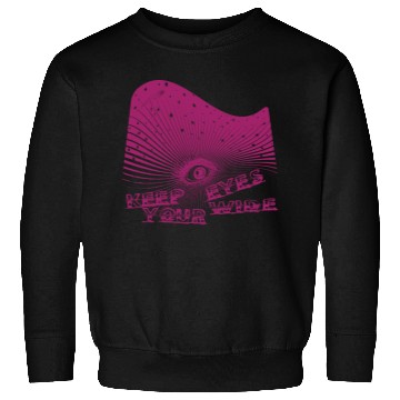 Discover Eyes Wide Winter Storm Deep In Pink Sweatshirts