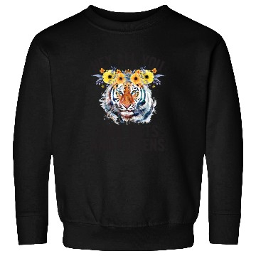 Discover Hey All You Cool Cats And Kittens Flower Tiger Sweatshirts