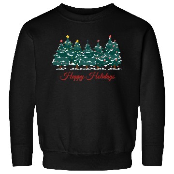 Discover Happy Holidays Sweatshirts