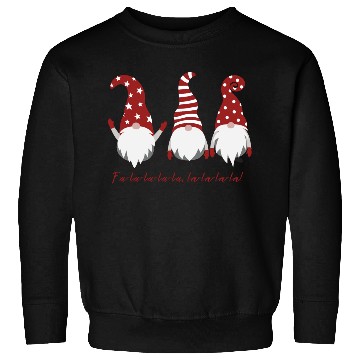 Discover Three Christmas Dwarfs - Fa la la la la la la la Sweatshirts