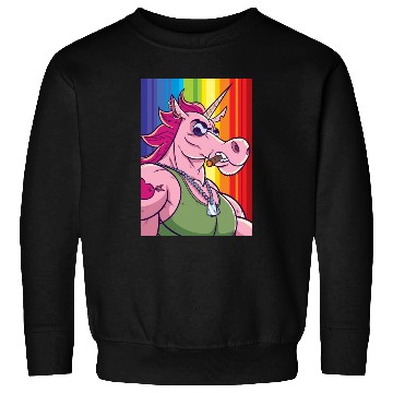 Discover Unicorn Portrait Sweatshirts