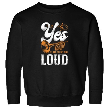 Discover Trumpet Player Vintage Yes It Has Sweatshirts