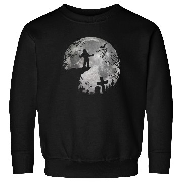 Discover Halloween Werewolf Witchs Full Moon trick or treat Sweatshirts