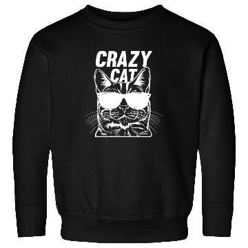 Discover Cat Owner Cat Lover Funny Cat Meme I Crazy Cat Sweatshirts