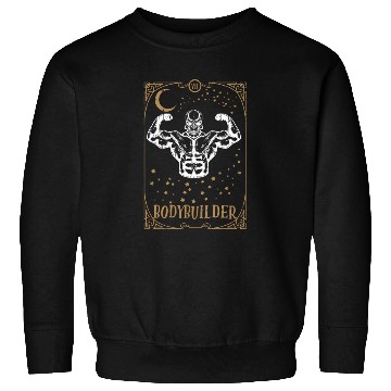 Discover Gym Muscle Tarot Card Occult Club Gothic Sweatshirts