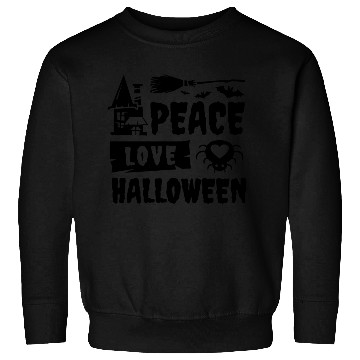 Discover Peace Love Halloween Sweatshirts