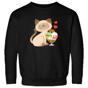 Discover Ice Cream Cat Lover Sweatshirts