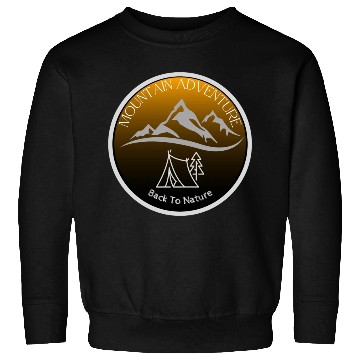 Discover Mountain adventure Sweatshirts
