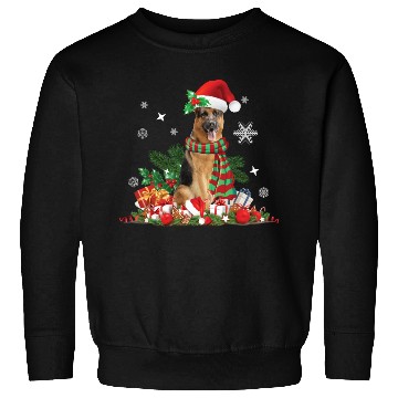 Discover Christmas German Shepherd dog Sweatshirts