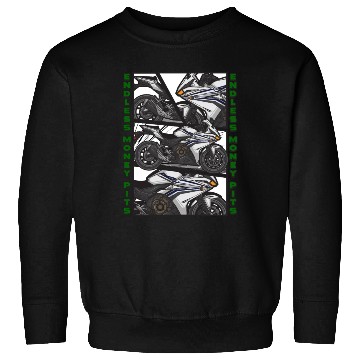 Discover Street Bike Graphic Sweatshirts