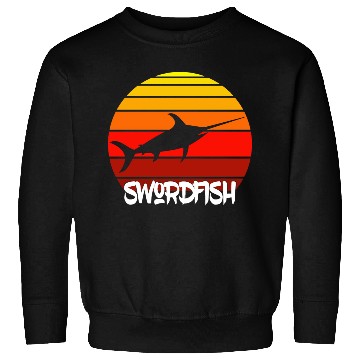 Discover Fish SWORDFISH Flag Fishing for Bass Fisherman Sweatshirts