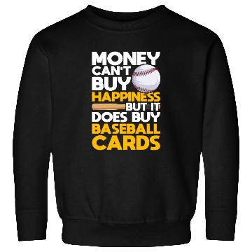 Discover Baseball Cards Collector Happiness Sweatshirts