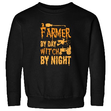 Discover farmer by day witch by night. Sweatshirts