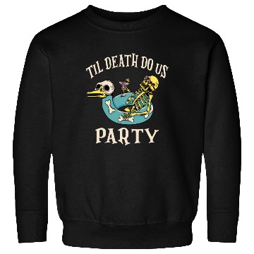 Discover Til Death Do Us Party Bridal Bachelorette Matching Sweatshirts