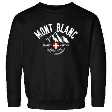 Discover Mont Blanc Haute Savoie Sweatshirts