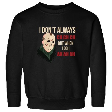 Discover Funny Halloween party Jason hokey mask Friday 13th Sweatshirts