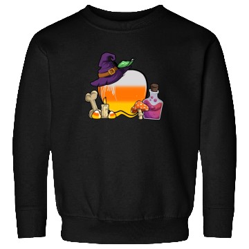 Discover Halloween Candy Corn Apple Sweatshirts