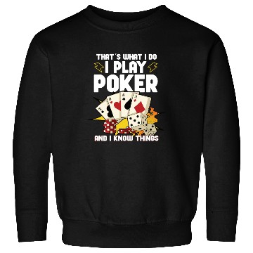 Discover Poker Casino Poker Player Gambling Roulette Gift Sweatshirts