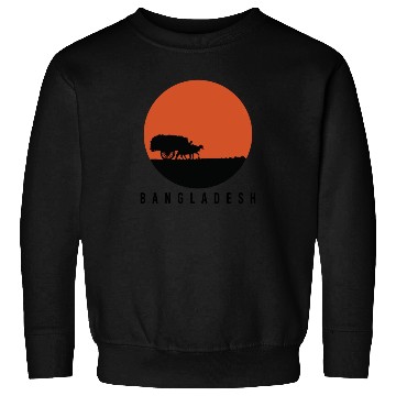Discover Bangladesh Natural Sunset Silhoutte Sweatshirts